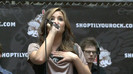 Demi Lovato  Live at Glendale Galleria  in LA for Cambio in HD 05416