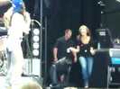 Demi Lovato\'s Entrance at Souncheck 1068