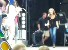 Demi Lovato\'s Entrance at Souncheck 1102