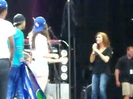 Demi Lovato\'s Entrance at Souncheck 1197