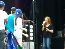 Demi Lovato\'s Entrance at Souncheck 1241