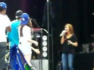 Demi Lovato\'s Entrance at Souncheck 1248