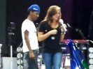 Demi Lovato\'s Entrance at Souncheck 2571