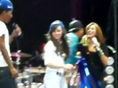 Demi Lovato\'s Entrance at Souncheck 1785