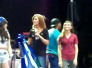 Demi Lovato\'s Entrance at Souncheck 1945