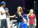 Demi Lovato\'s Entrance at Souncheck 1966