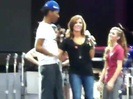 Demi Lovato\'s Entrance at Souncheck 2182