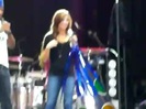 Demi Lovato\'s Entrance at Souncheck 2345