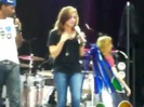 Demi Lovato\'s Entrance at Souncheck 2434