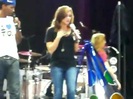 Demi Lovato\'s Entrance at Souncheck 2437