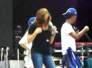 Demi Lovato\'s Entrance at Souncheck 2731