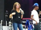 Demi Lovato\'s Entrance at Souncheck 2768