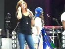 Demi Lovato\'s Entrance at Souncheck 2817