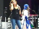 Demi Lovato\'s Entrance at Souncheck 2829