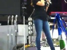 Demi Lovato\'s Entrance at Souncheck 2906