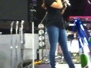 Demi Lovato\'s Entrance at Souncheck 2918