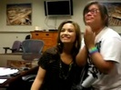 DEMI LOVATO VIP MEETING AT 8-1-10 3036