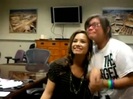 DEMI LOVATO VIP MEETING AT 8-1-10 3059