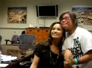 DEMI LOVATO VIP MEETING AT 8-1-10 3067