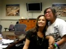 DEMI LOVATO VIP MEETING AT 8-1-10 3076