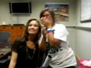 DEMI LOVATO VIP MEETING AT 8-1-10 3168