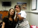 DEMI LOVATO VIP MEETING AT 8-1-10 3179