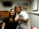 DEMI LOVATO VIP MEETING AT 8-1-10 3198