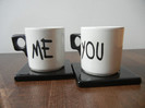 You & Me Espresso Mugs