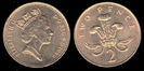 2 pence, 1988, 356