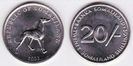 20 shillingi, 2002, 1117, Ogar