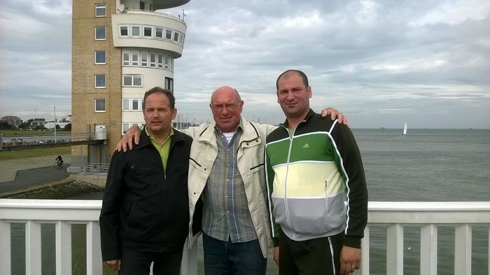 In port cu Domnul Kremer Eu si Sorin - Achizitii noi August 2014 Germania