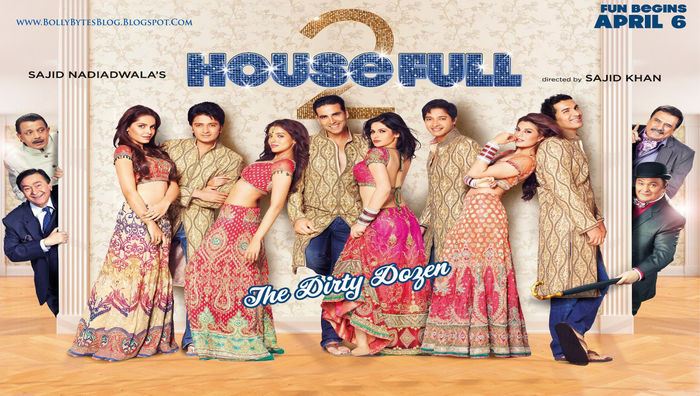 Housefull-2-Akshay-Kumar-John-Abraham-Ritesh-Deshmukh-Asin-Jacqueline-Fernandez-Zarine-Khan-Shazahn- - Jacqueline Fernandez