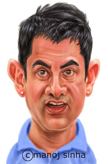  - 146- Caricaturile lui Aamir Khan