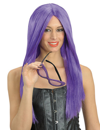 halloween-peruecken-langhaar-peruecke-lila-438720000-1 - peruci