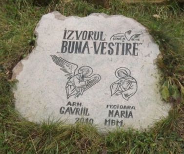 PIATRA DE LA TROITA IZVORULUI. - SCHITUL SFANTUL NECTARIE DE LA SINCA VECHE
