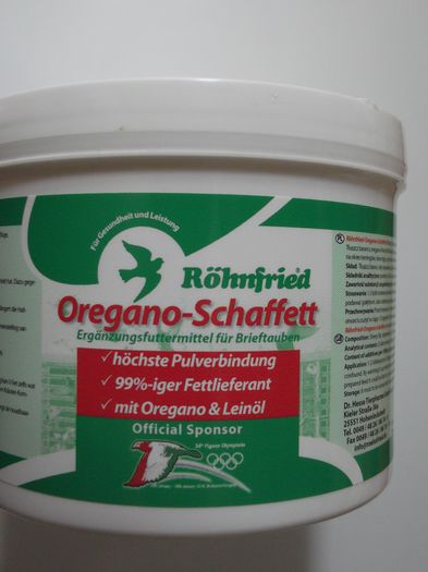 OREGANO-SCHAFFETT 600 G 76 RON