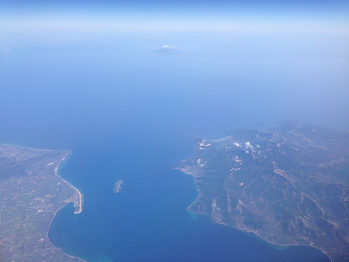 imagini din avion - 3c GRECIA 2014
