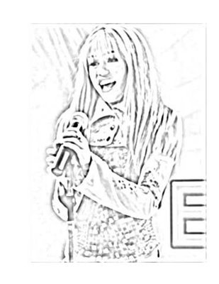 miley-cyrus-coloring-page-001 - poze miley cyrus