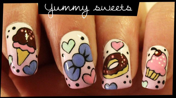 maxresdefault - Yummy Sweets nail art