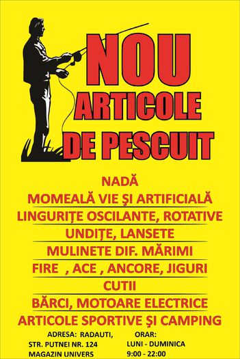 articole pescuit