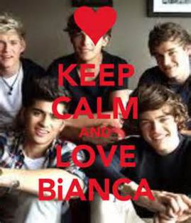 LOVE ME BIANKA - KEEP CALM AND LOVE BIANKA AND DENNIS