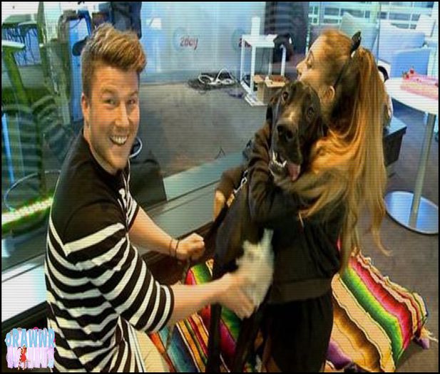 Ariana Meets Angus’s Dog, Buckets - 2O14 - shows AND appearances_ 2O14 xx