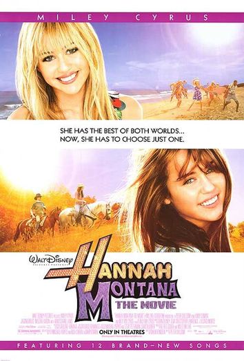 Posterul oficial - Filmul Hannah Montana