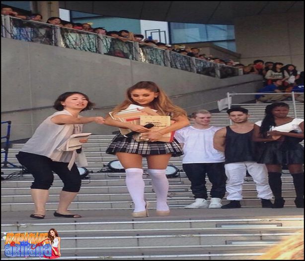 Ariana in a school in Japan - 2O14 - shows AND appearances_ 2O14 xx