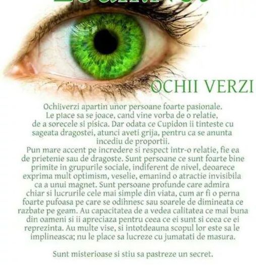 14 Ochi verzi - X Altele X
