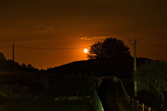 Rasarit de .. luna la Poiana !