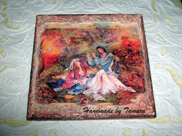 IMG_6581-001 - Decoupage pe ceramica - tablouri miniaturale