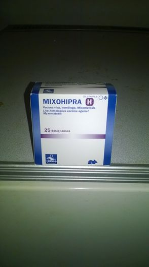 Vaccin Mixohipra pentru Mixomatoza - Medicamente si accesorii pentru iepuri