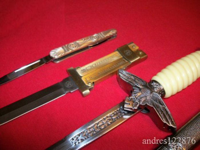 german-ww2-officer-s-dagger-and-military-knifes-b9c0 - Nazy_Collector