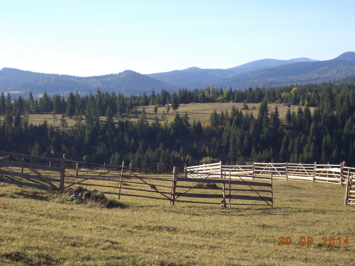 Muntii Calimani in zare